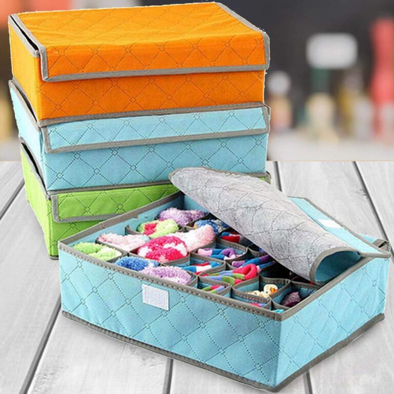 24 Grids Underwear Socks And Organizers Storage Box (Random)