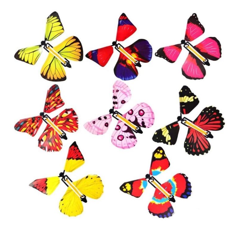 3 Pcs Magic Tricks Flying Butterfly