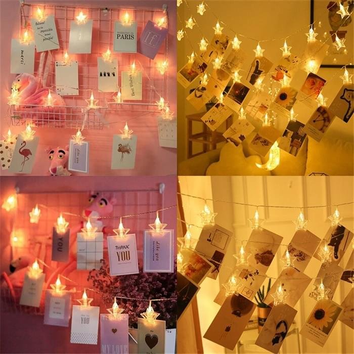 Star Photo Clip Light 16 Lamps