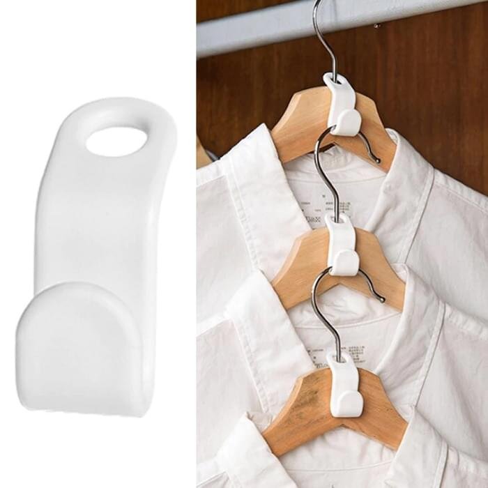 Clothes Hanger Extender Clip (Pack of 12)