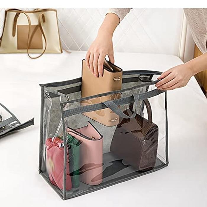 Transparent Handbag Dustproof Cover (Improved Quality)