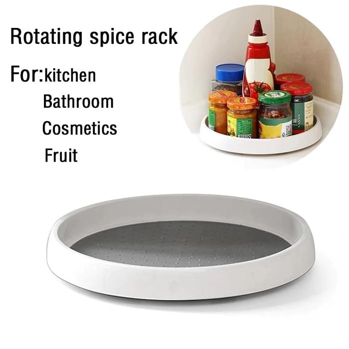 Non-Skid 360? Rotating Storage Tray